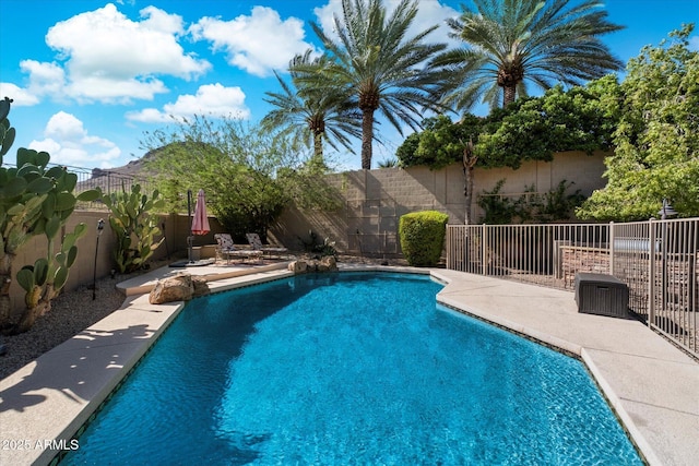 1922 E Everett Dr, Phoenix, AZ 85022 - view of pool featuring a fenced backyard and a patio