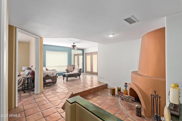 9012 S 47th Pl, Phoenix, AZ 85044 - corridor featuring visible vents and french doors