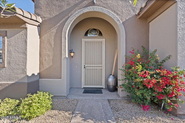 view of property entrance