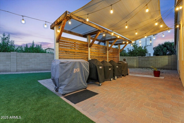 3604 E Derringer Way, Gilbert, AZ 85297 - view of patio / terrace featuring area for grilling