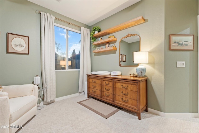 3604 E Derringer Way, Gilbert, AZ 85297 - sitting room with carpet floors and baseboards
