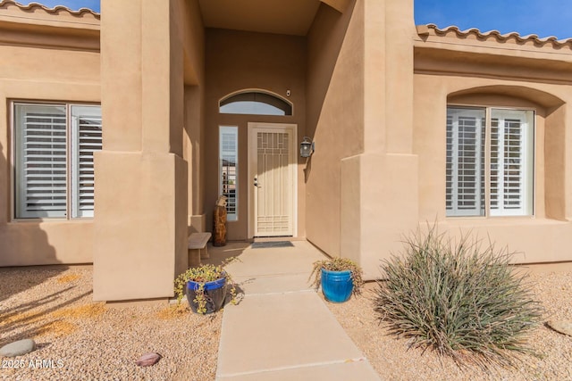 view of property entrance