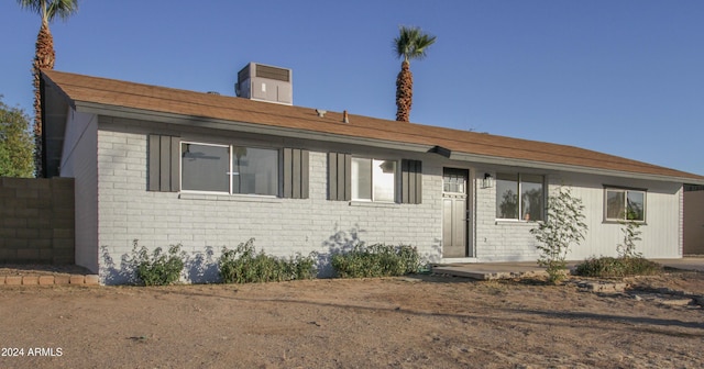 view of ranch-style house