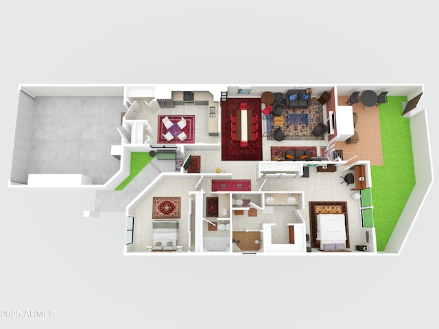 2413 E Rancho Dr, Phoenix, AZ 85016 - room layout