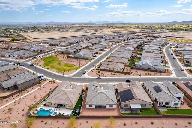 3089 N 200th Ave, Buckeye, AZ 85396 - aerial view of residential area featuring mountains