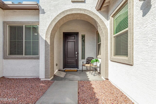 3089 N 200th Ave, Buckeye, AZ 85396 - property entrance featuring stucco siding