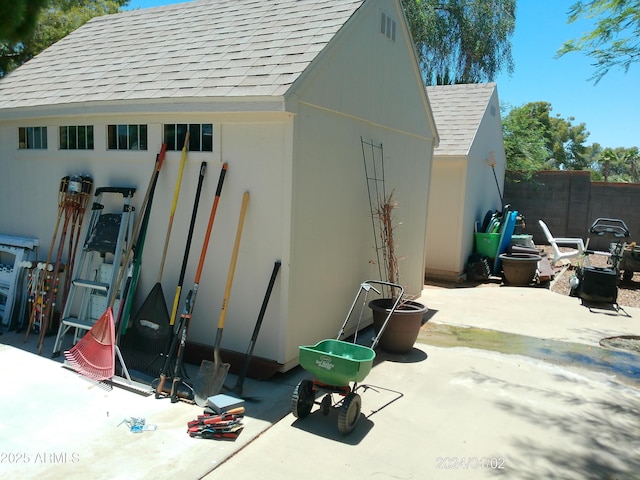 6139 E Voltaire Ave, Scottsdale, AZ 85254 - view of outbuilding