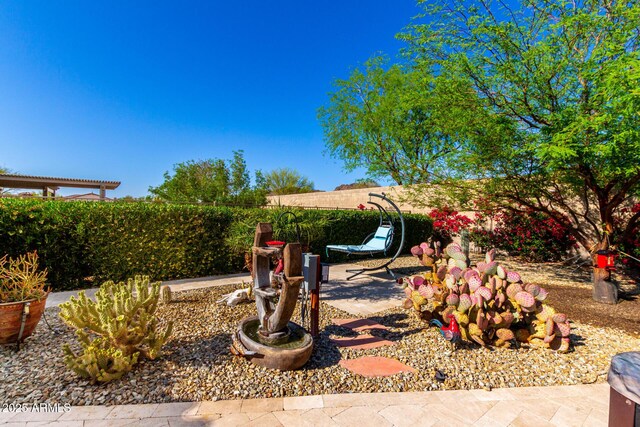 17139 S 174th Dr, Goodyear, AZ 85338 - view of yard with a fenced backyard and a patio