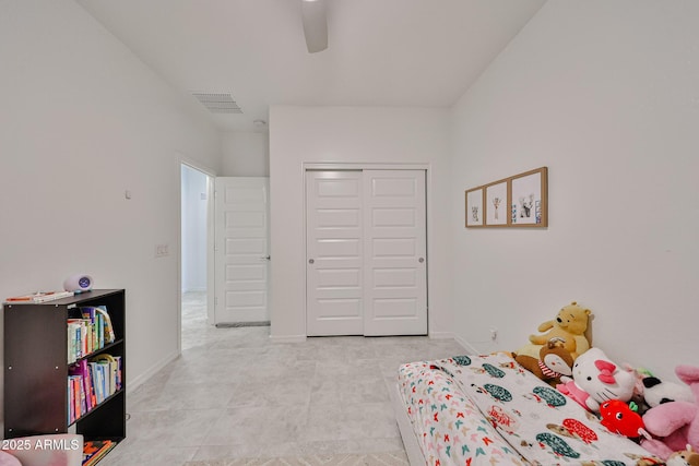 17819 W Georgia Ave, Litchfield Park, AZ 85340 - bedroom featuring a closet and ceiling fan