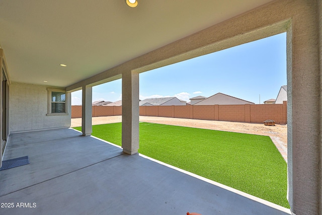 17819 W Georgia Ave, Litchfield Park, AZ 85340 - fenced backyard with a patio