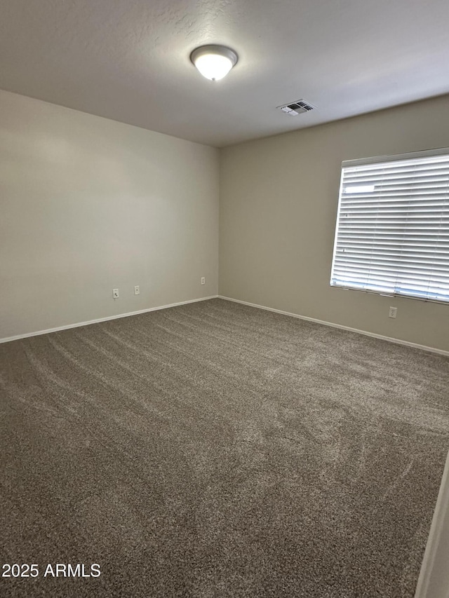 spare room featuring carpet floors