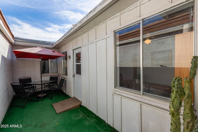 view of patio