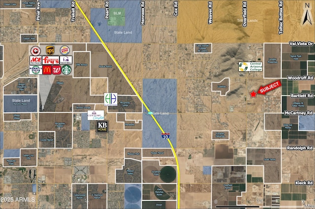 0 E Bartlett Rd -, Unit Casa Grande AZ, 85194 land for sale