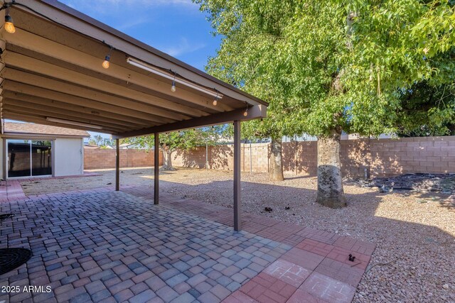 14215 N 36th Way, Phoenix, AZ 85032 - fenced backyard with a patio area