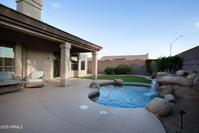 14424 N 64th Pl, Scottsdale, AZ 85254 - view of pool with fence and a patio