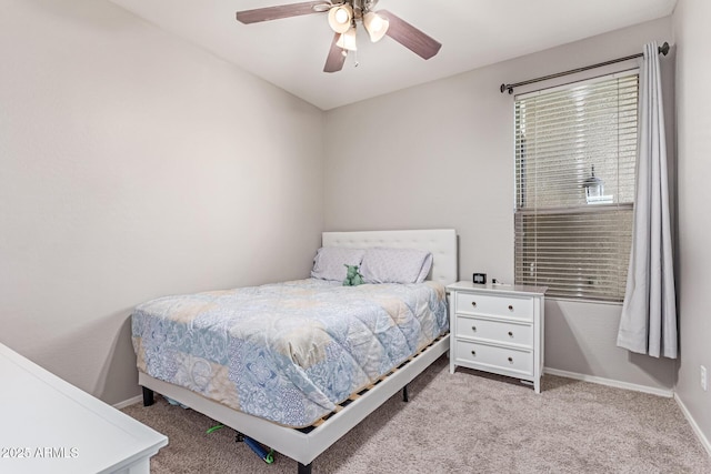 557 S Lemon Ct, Gilbert, AZ 85296 - bedroom featuring carpet and a ceiling fan