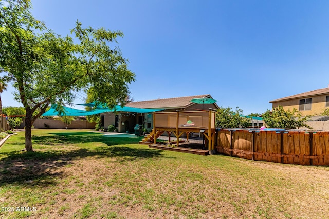 557 S Lemon Ct, Gilbert, AZ 85296 - view of fenced backyard