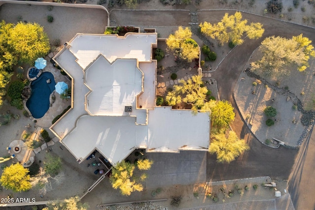 25483 N Wrangler Rd, Scottsdale, AZ 85255 - aerial view of property and surrounding area