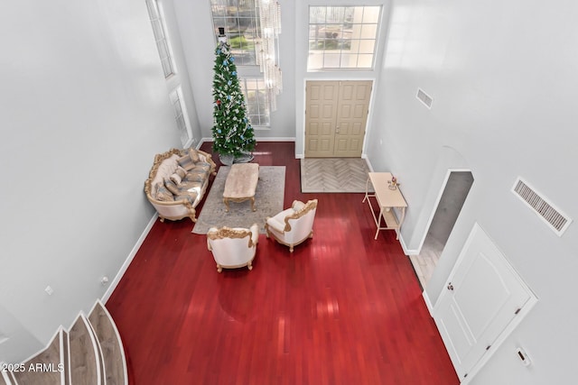 1442 W Laurel Ave, Gilbert, AZ 85233 - foyer entrance featuring baseboards and wood finished floors