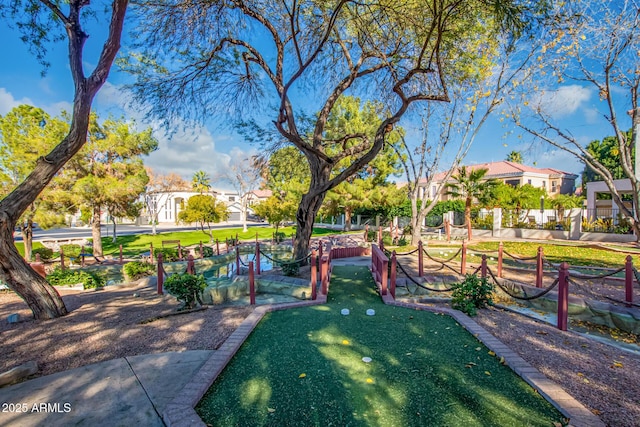 1442 W Laurel Ave, Gilbert, AZ 85233 - view of yard with an area to practice putting