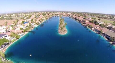 1442 W Laurel Ave, Gilbert, AZ 85233 - aerial perspective of suburban area with a large body of water