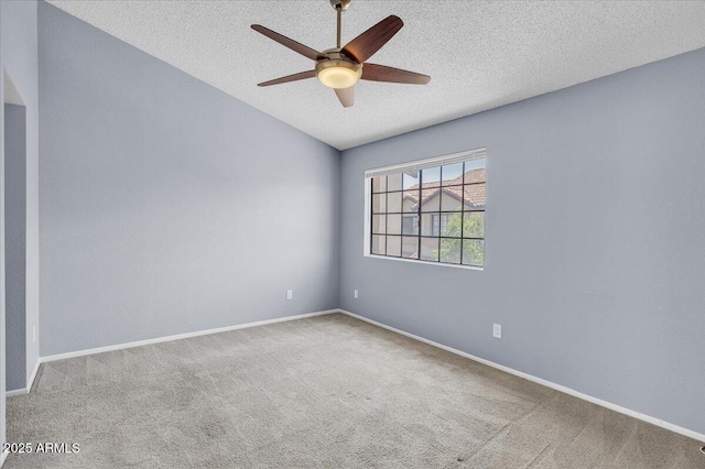 2954 N Oregon St Unit 6, Chandler, AZ 85225 - unfurnished room with a textured ceiling, carpet, and ceiling fan