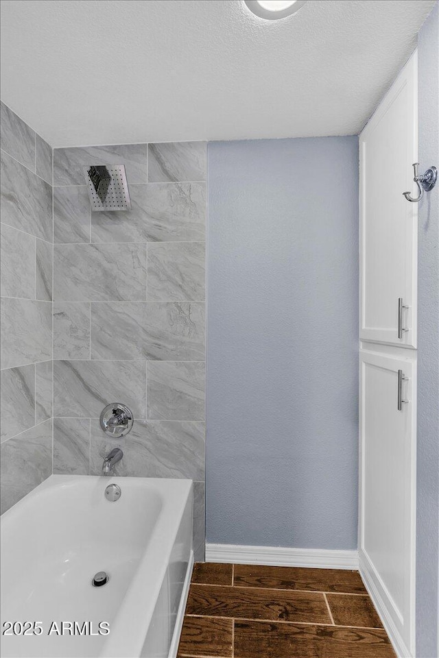 2954 N Oregon St Unit 6, Chandler, AZ 85225 - full bath with shower / bath combination and wood finish floors