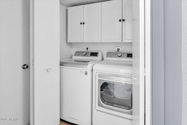 2954 N Oregon St Unit 6, Chandler, AZ 85225 - laundry room with cabinet space and washer and clothes dryer