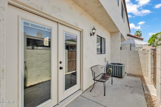 2954 N Oregon St Unit 6, Chandler, AZ 85225 - view of patio featuring french doors