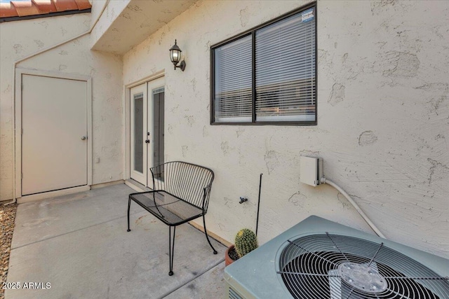 2954 N Oregon St Unit 6, Chandler, AZ 85225 - view of patio / terrace featuring french doors