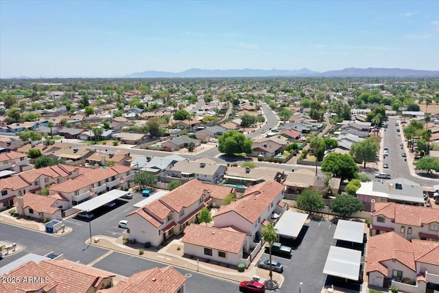 2954 N Oregon St Unit 6, Chandler, AZ 85225 - aerial view of residential area featuring mountains