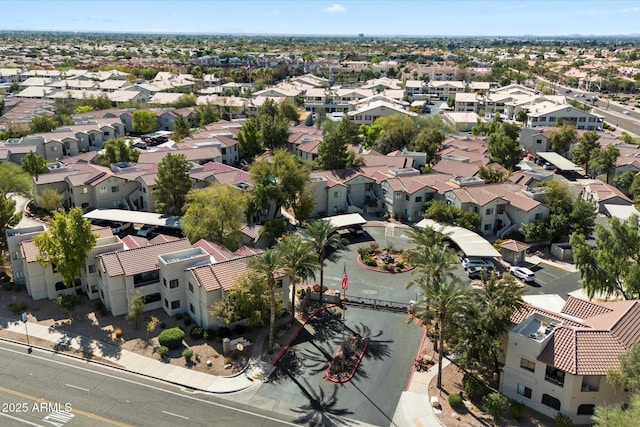 birds eye view of property featuring a residential view