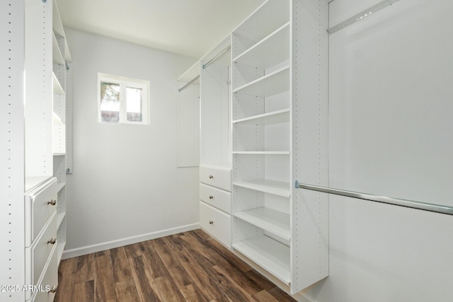 6628 N 2nd Ave, Phoenix, AZ 85013 - spacious closet with dark wood-style flooring