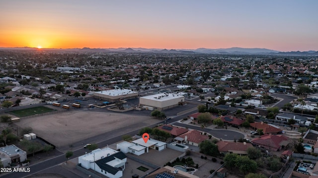 14025 N 11th Pl, Phoenix, AZ 85022 - aerial view of residential area featuring a mountain backdrop