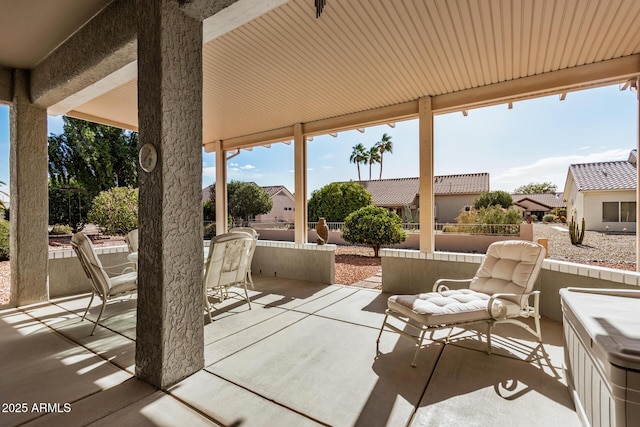 view of patio