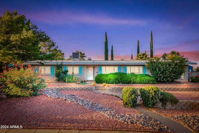 view of ranch-style house