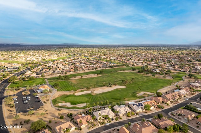 drone / aerial view