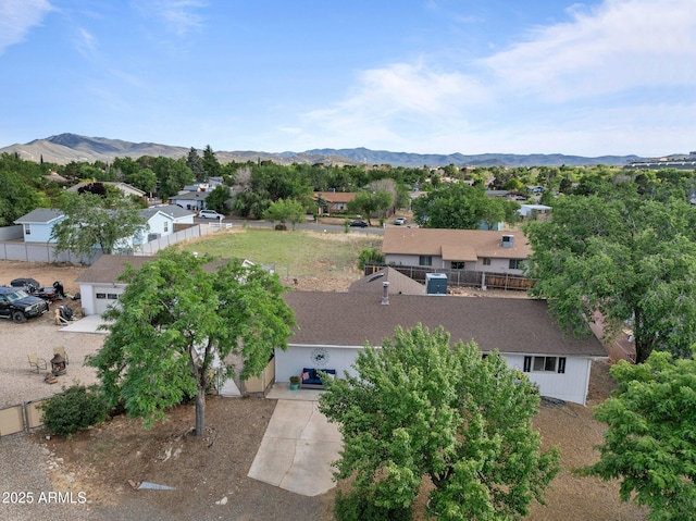6289 E Duchess Dr, Prescott Valley, AZ 86314 - aerial perspective of suburban area featuring a mountain backdrop