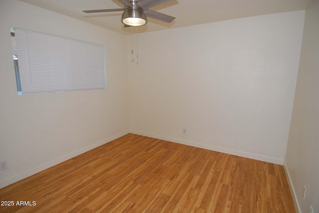 2015 E Southern Ave Unit 23, Tempe, AZ 85282 - spare room featuring light wood-style flooring and ceiling fan