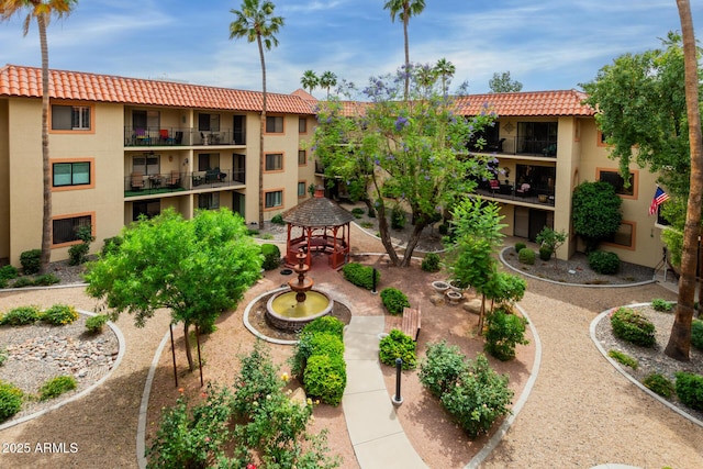 10330 W Thunderbird Blvd Unit A301, Sun City, AZ 85351 - view of home's community featuring a gazebo