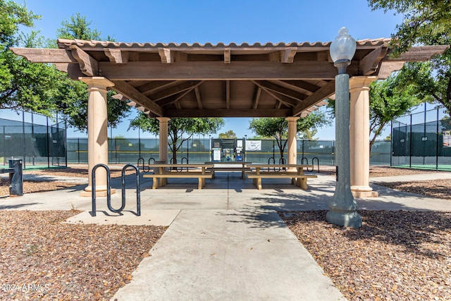 42915 W Kingfisher Dr, Maricopa, AZ 85138 - view of property's community featuring fence and a gazebo