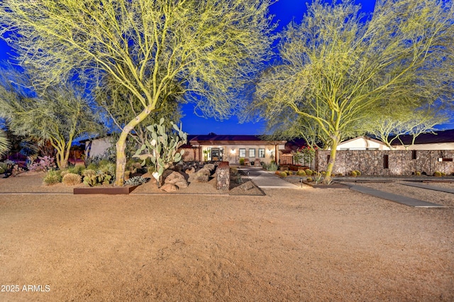 view of ranch-style house