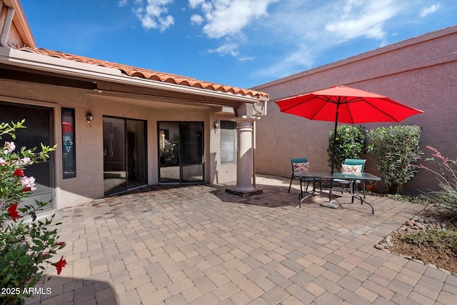 7565 N Via De La Siesta, Scottsdale, AZ 85258 - view of patio / terrace with outdoor dining space