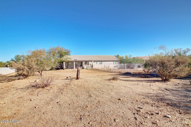 21 E Irvine Rd, Phoenix, AZ 85086 - rear view of house with a tiled roof