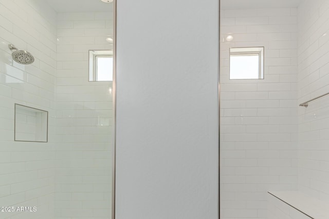 21952 E Saddle Ct E, Queen Creek, AZ 85142 - bathroom with a tile shower