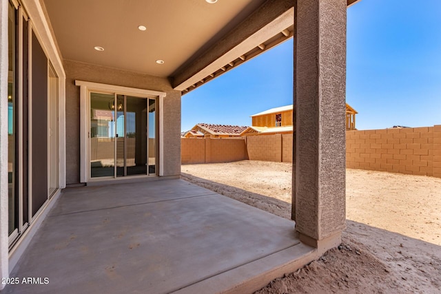 21952 E Saddle Ct E, Queen Creek, AZ 85142 - fenced backyard featuring a patio