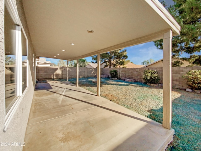 view of patio