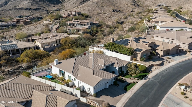 122 E Desert Wind Dr, Phoenix, AZ 85048 - birds eye view of property featuring a residential view