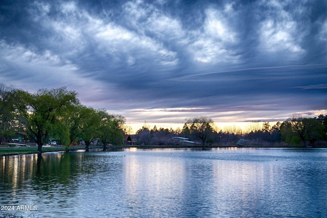 property view of water