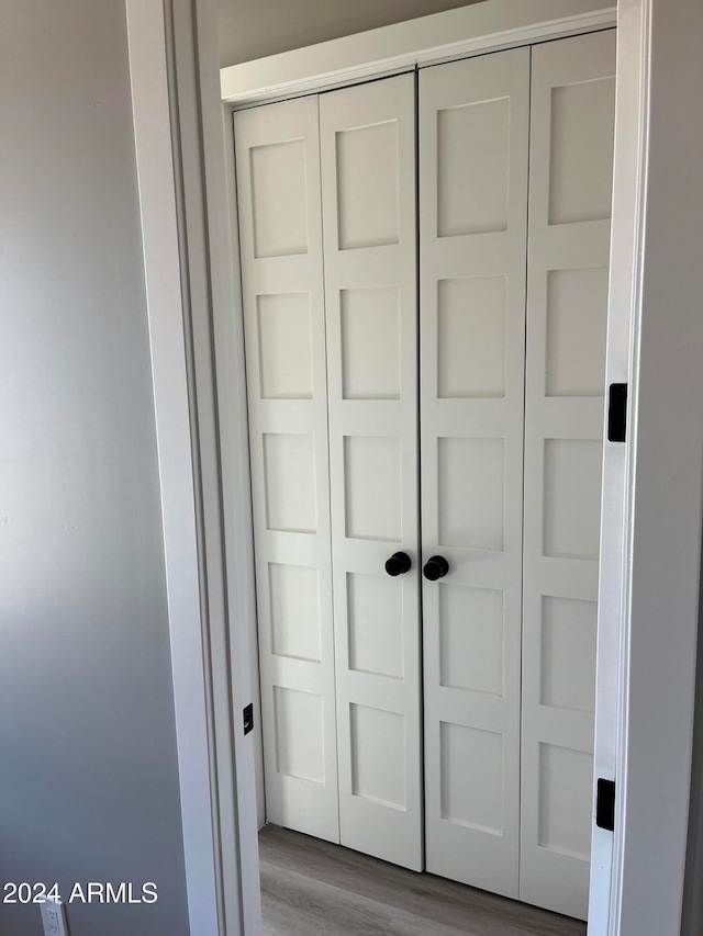 view of closet